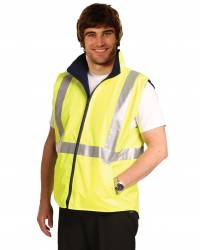 Hi-Vis Reversible Safety Vest, Men's